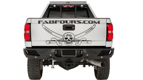 Fab Fours CH15-E3051-1 Vengeance Rear Bumper Chevrolet Silverado 2500/3500 15-19