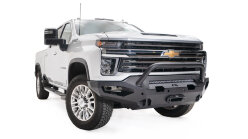 Передний бампер с центаральной дугой Matrix Chevrolet Silverado 2500/3500 15-19 Fab Fours CH15-X2752-1