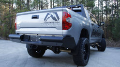 Fab Fours TT14-U2850-1 Black Steel Elite Rear Bumper Toyota Tundra 14-19