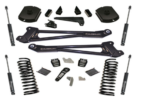 Superlift K125 Suspension Lift Kit 4" Dodge Ram 2500 14-18 (Shadow Shocks)