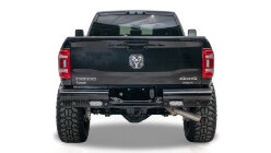 Fab Fours DR10-T2950-1 Black Steel Rear Bumper Dodge Ram 2500/3500 10-18
