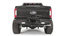 Fab Fours FS17-T4150-1 Black Steel Rear Bumper Ford F-250/F-350 17-20