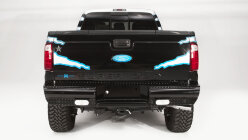 Fab Fours FS08-T1350-1 Black Steel Rear Bumper Ford F-250/F-350 99-16