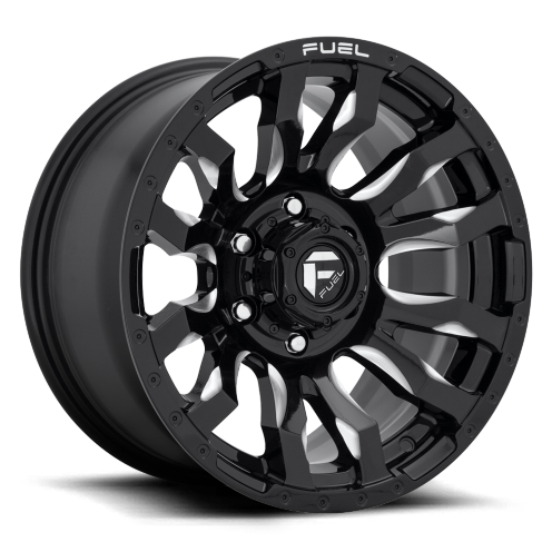 Колесный диск Fuel Off Road Blitz Gloss Black Milled 20x9 ET+20 D67320908457